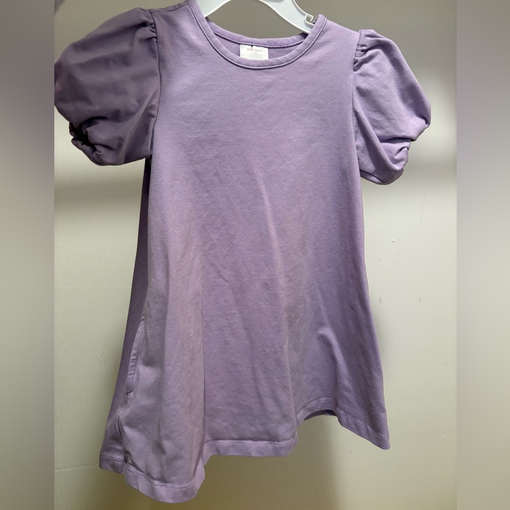 Hanna Andersson Lilac Dress With Pockets
